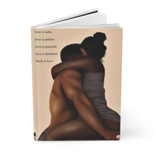 Load image into Gallery viewer, BLACK LOVE Hardcover Journal - Aaronya Paints