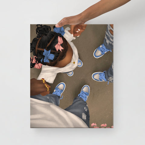 FAMILY DRIP Canvas