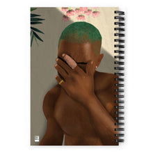 Load image into Gallery viewer, BLONDED Spiral notebook - Aaronya Paints