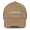 CAPITAL GAIN REAPER Dad hat - Aaronya Paints