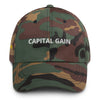 CAPITAL GAIN REAPER Dad hat - Aaronya Paints