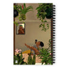 Plants Are Friends Spiral notebook - Aaronya Paints