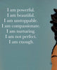 Self Love Affirmation Poster - Aaronya Paints