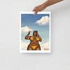 Summertime Fine Poster - Aaronya Paints
