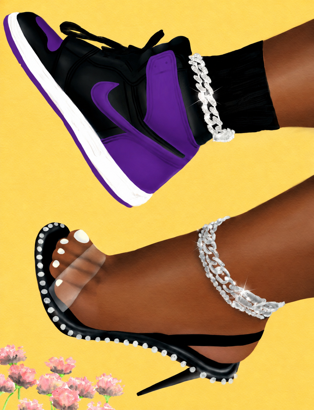 She Can Do Both "Purple/Yellow"