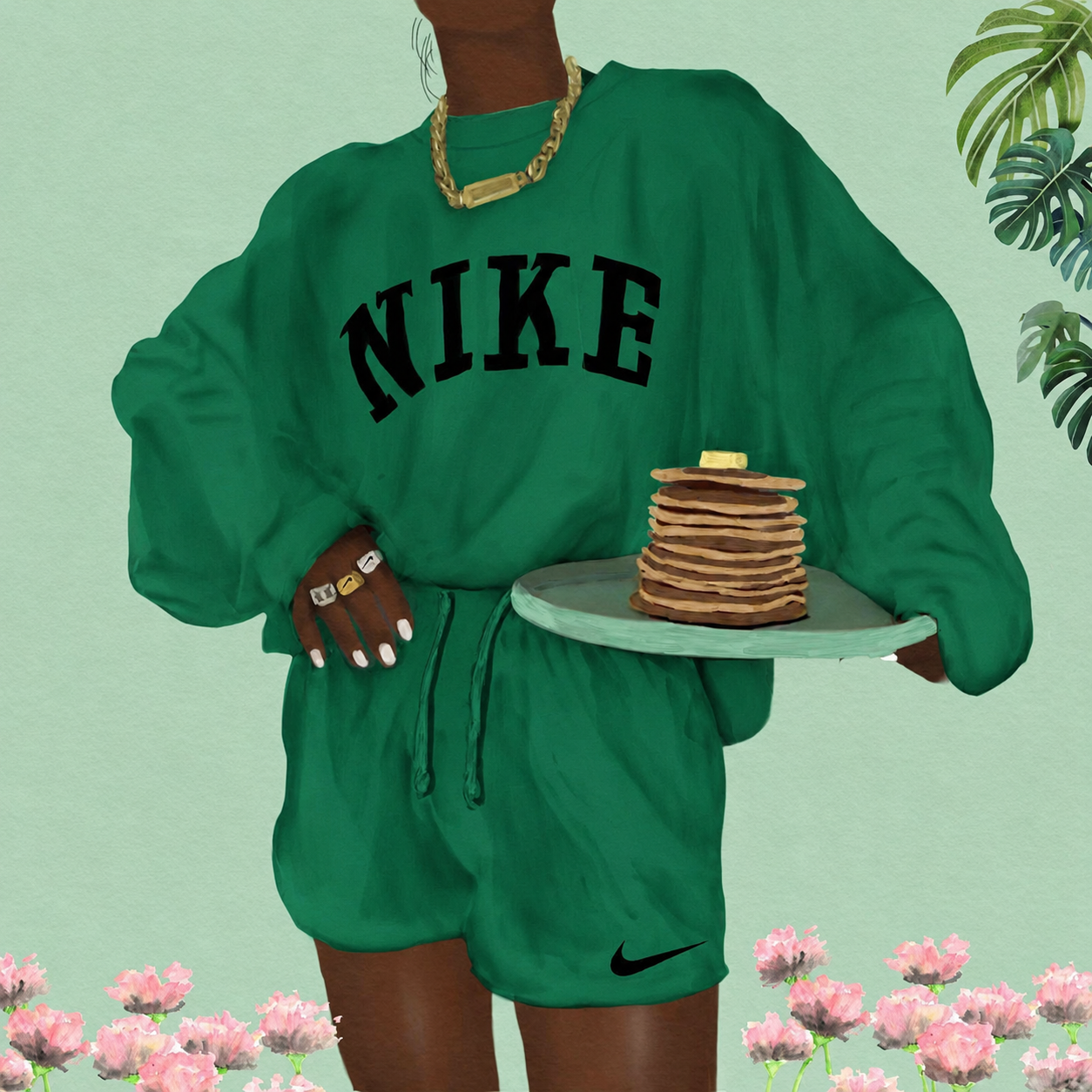 NIKE PANCAKES "Green"