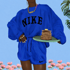 NIKE PANCAKES "Blueberry"