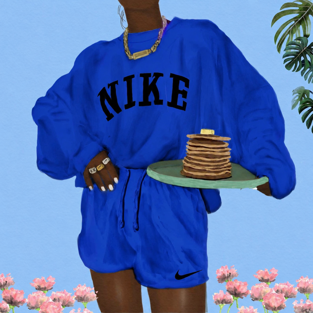 NIKE PANCAKES "Blueberry"