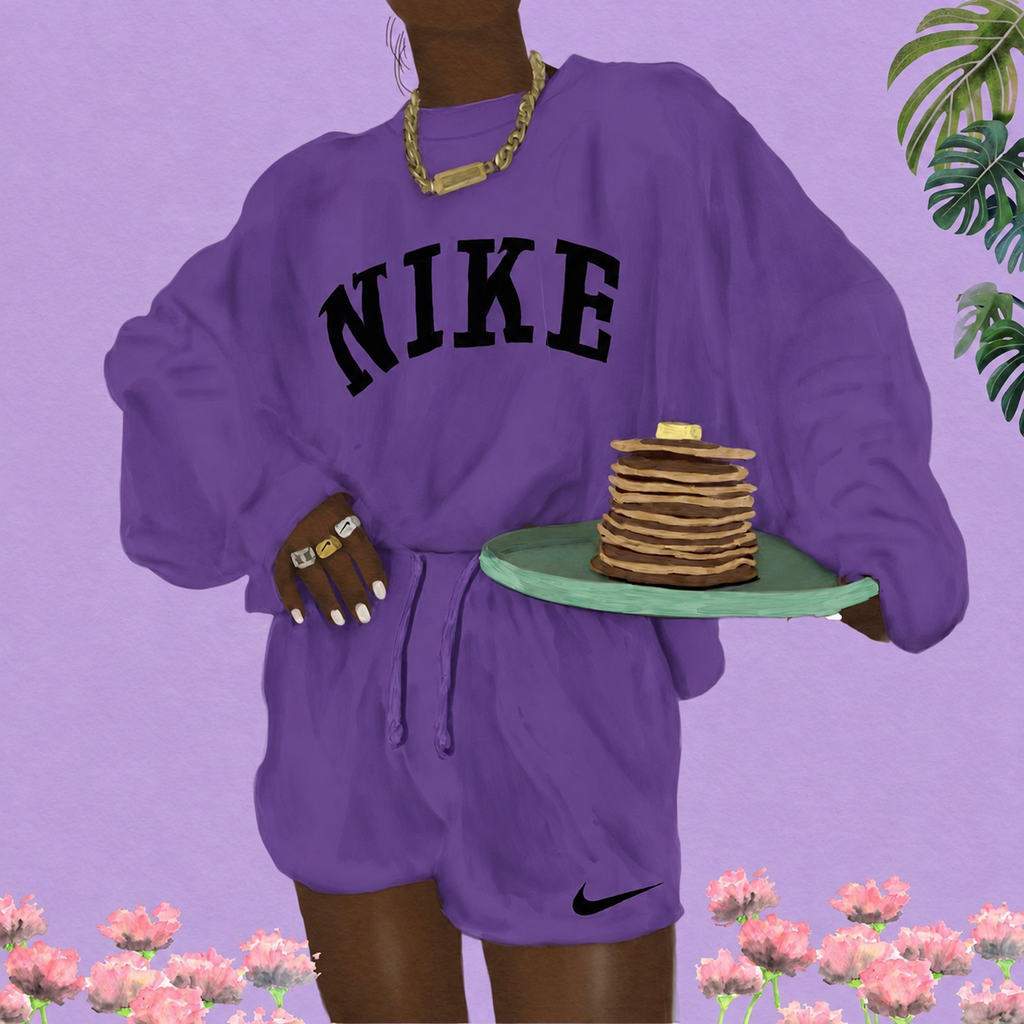 NIKE PANCAKES "Grape"