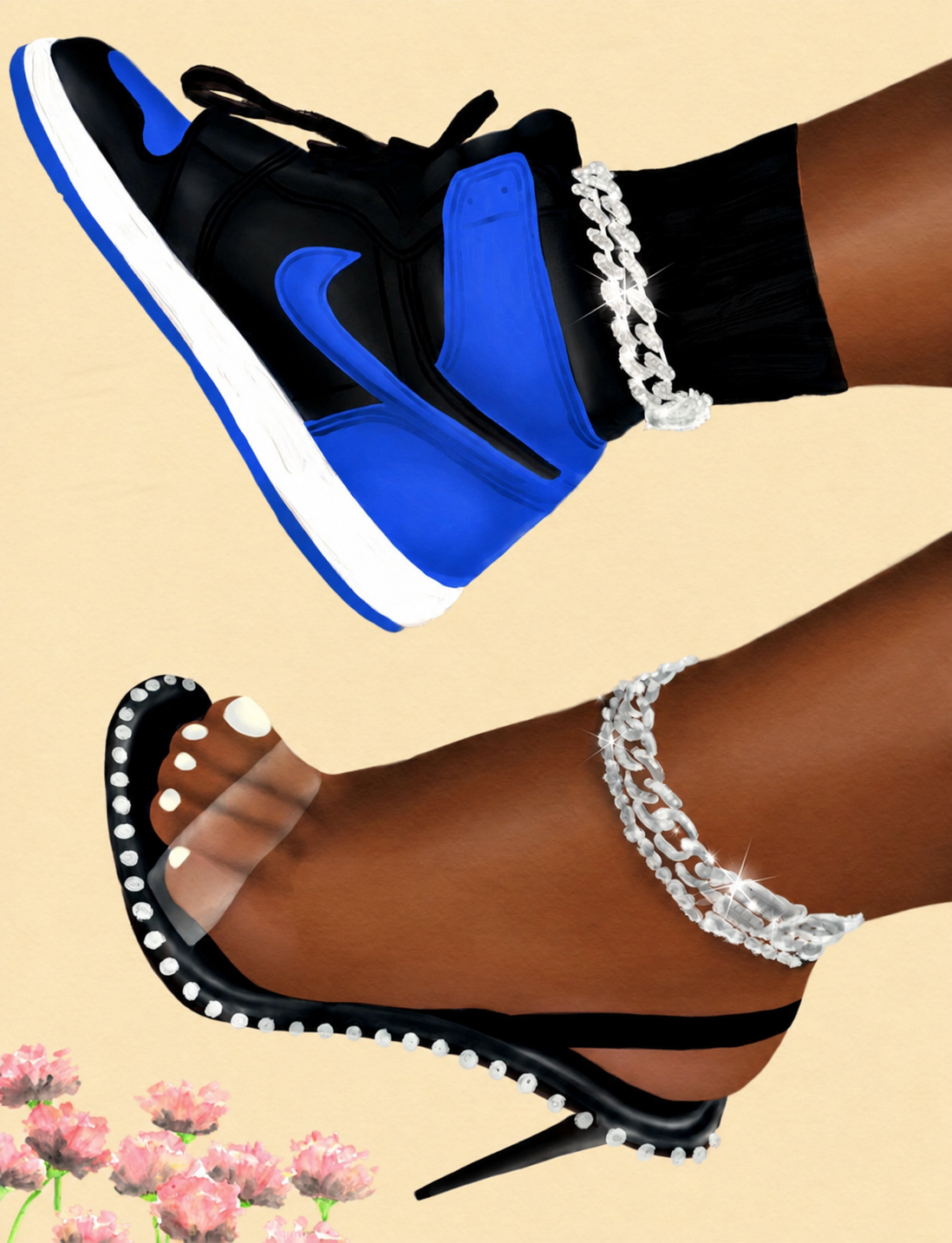She Can Do Both "Blue"