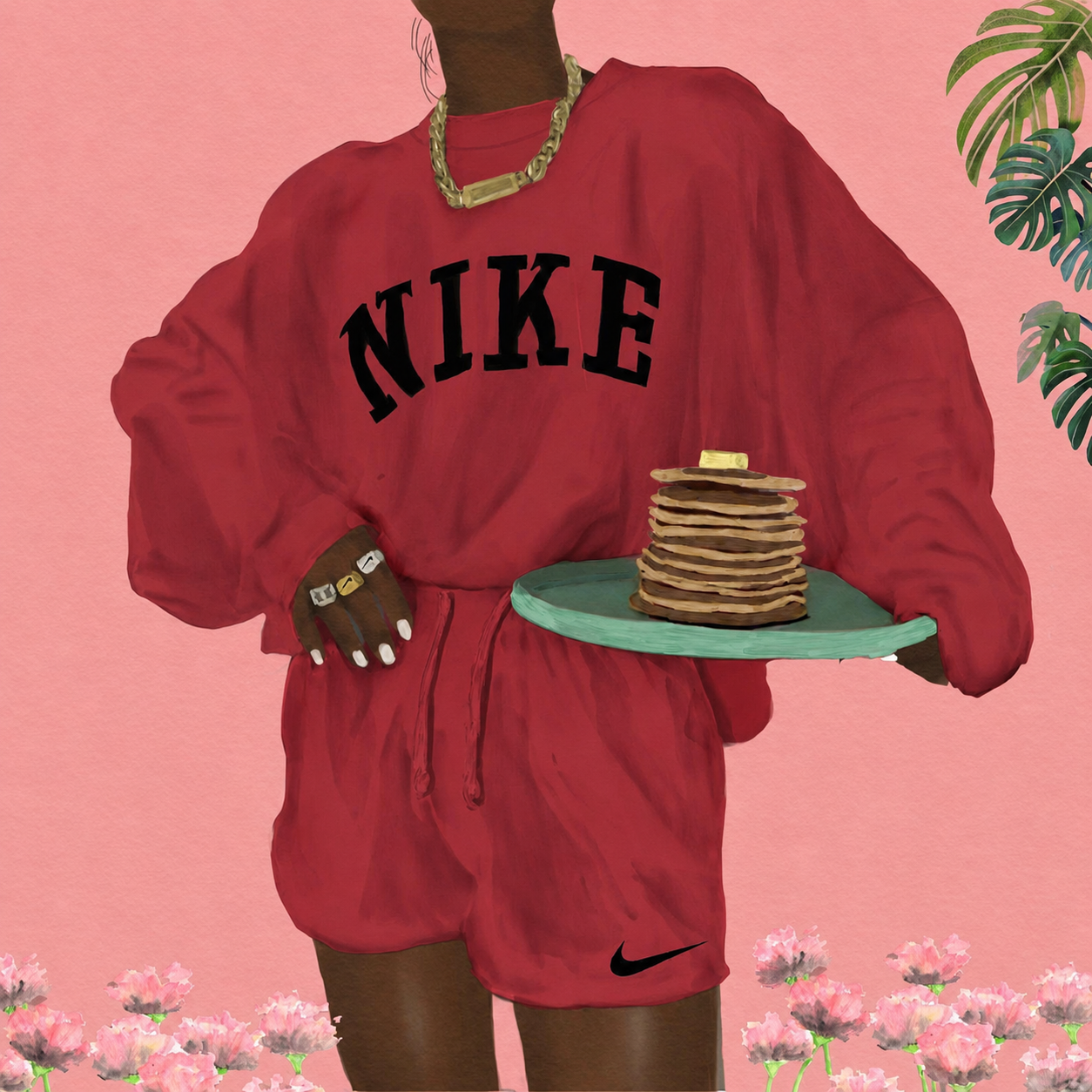 NIKE PANCAKES "Cherry"