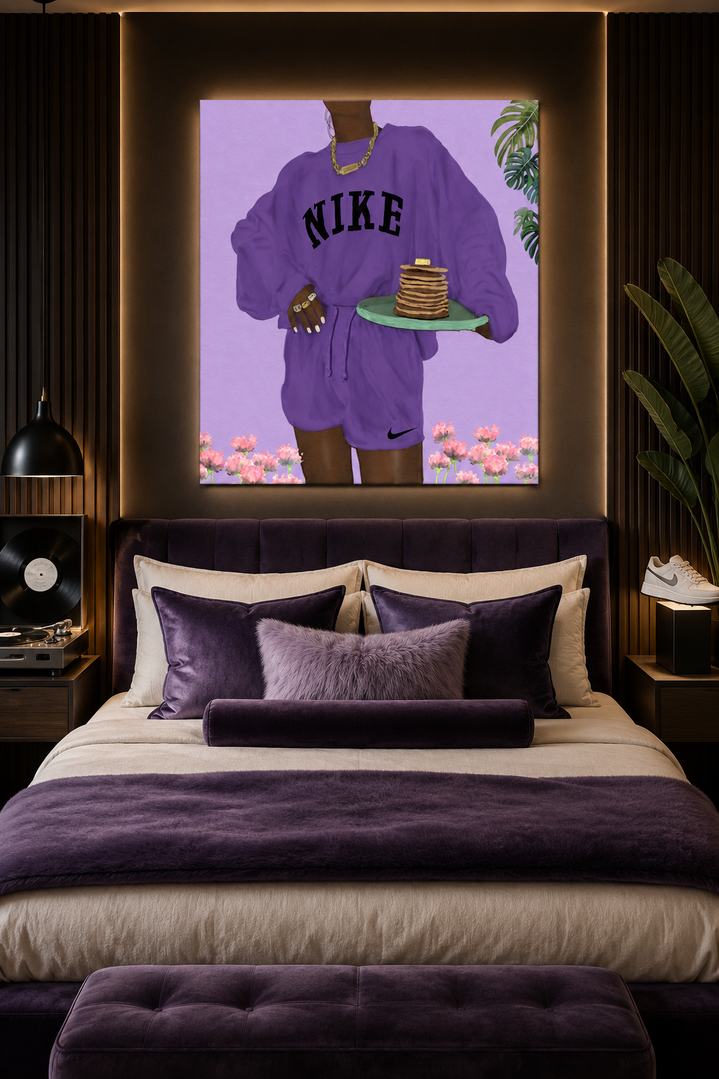 NIKE PANCAKES "Grape"