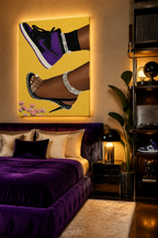 She Can Do Both "Purple/Yellow"