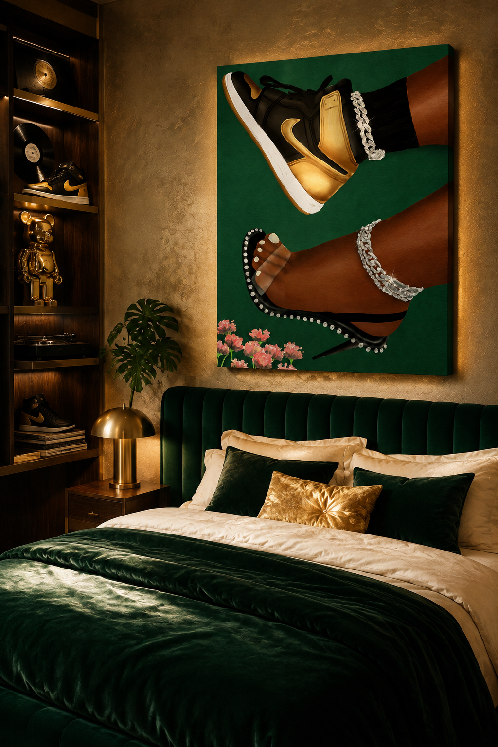 She Can Do Both "Green/Gold"