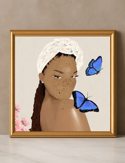 "Save The Butterflies" poster