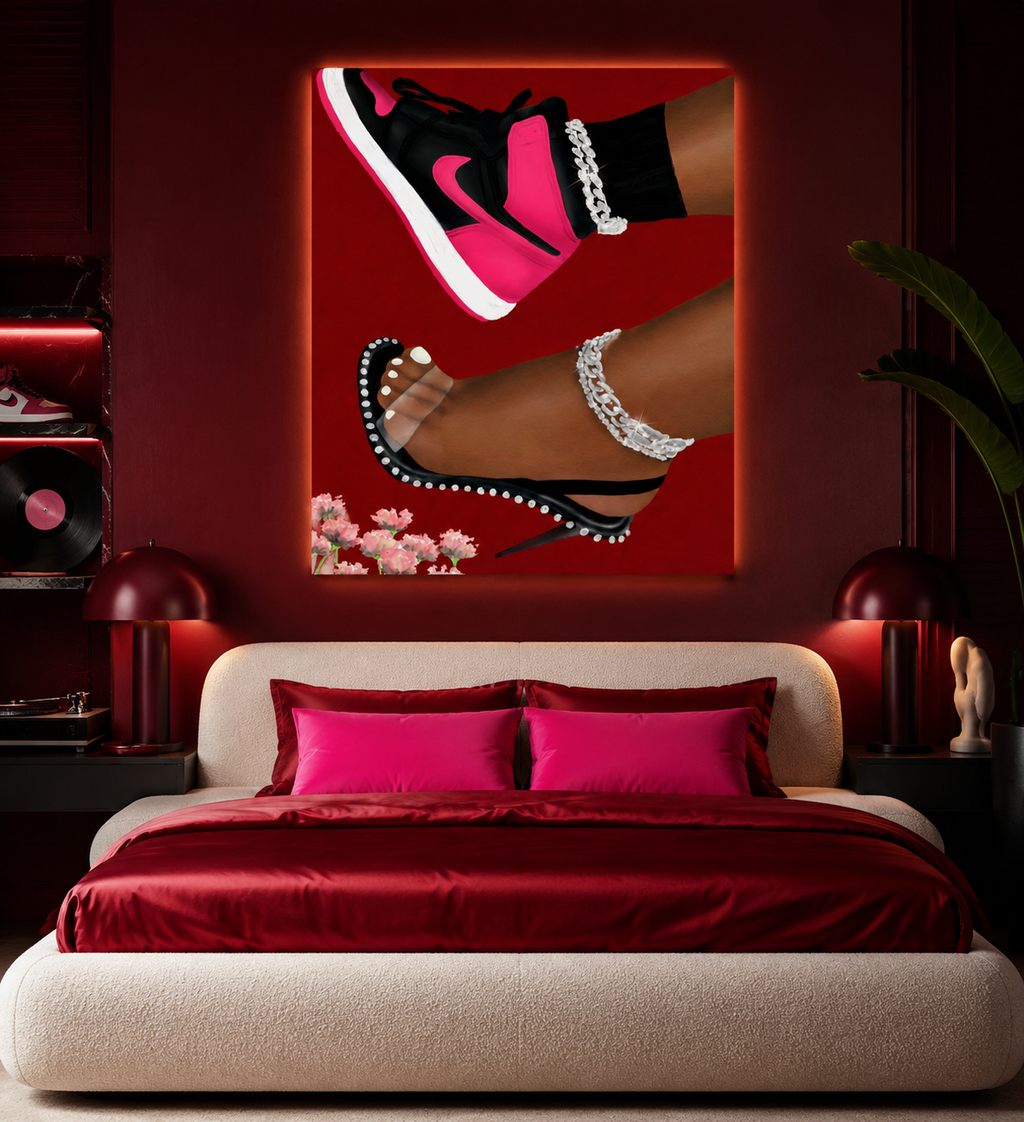 She Can Do Both "Hot Pink"