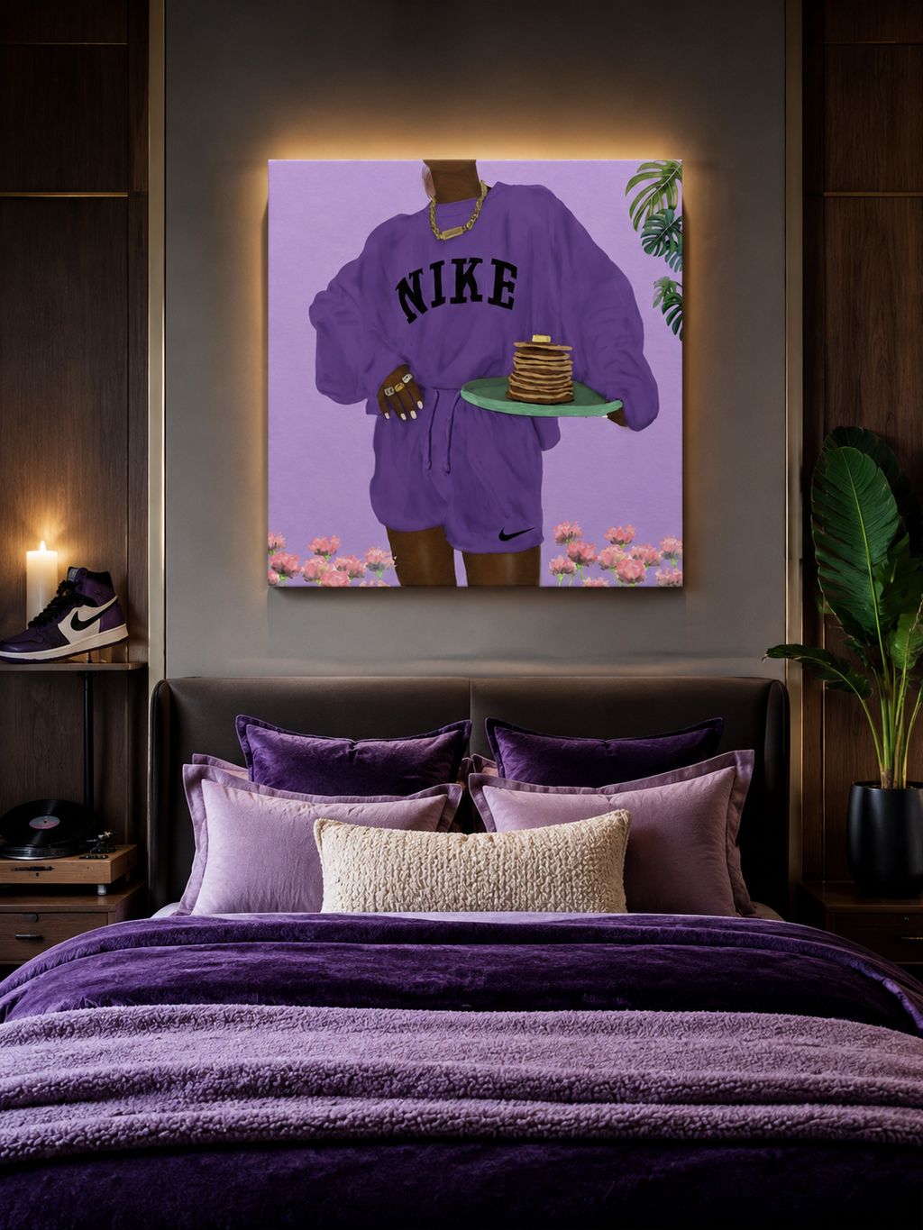 NIKE PANCAKES "Grape"