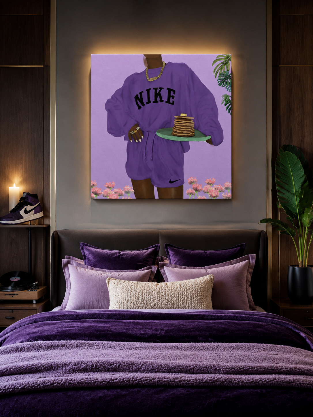 NIKE PANCAKES "Grape"