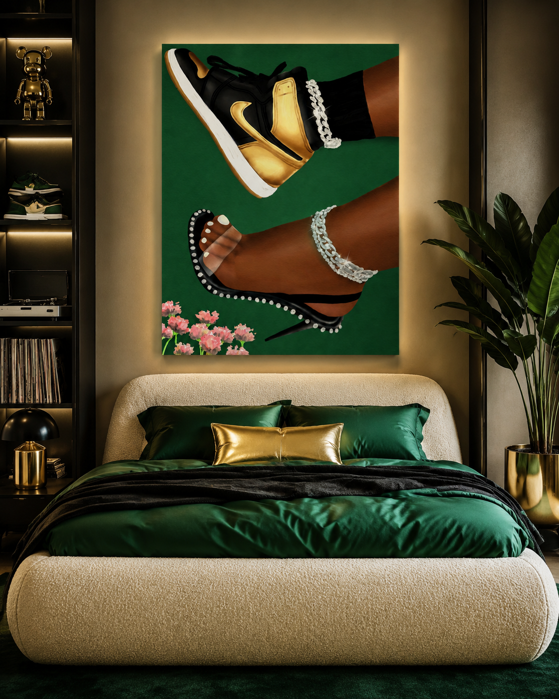 She Can Do Both "Green/Gold"