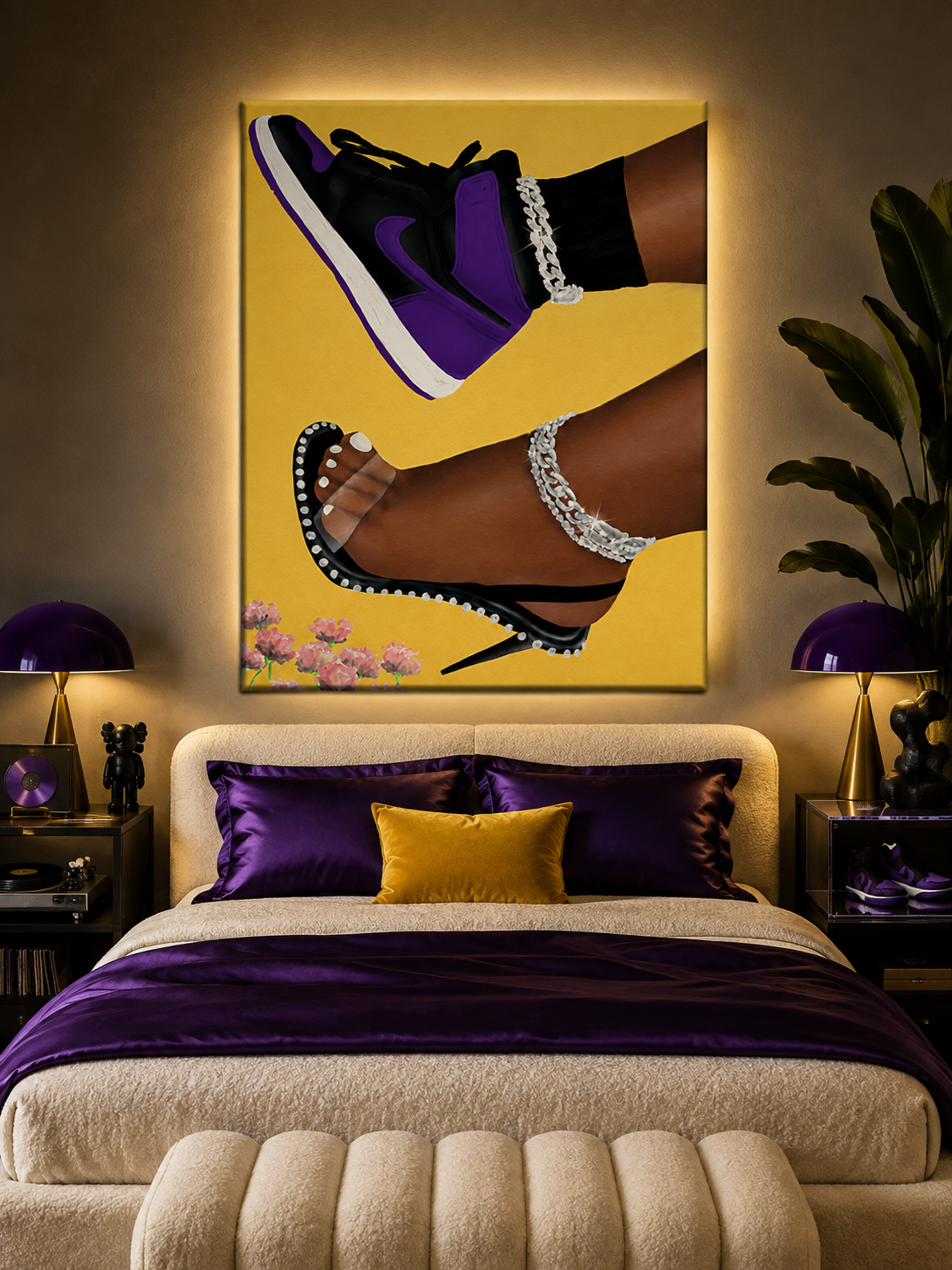 She Can Do Both "Purple/Yellow"