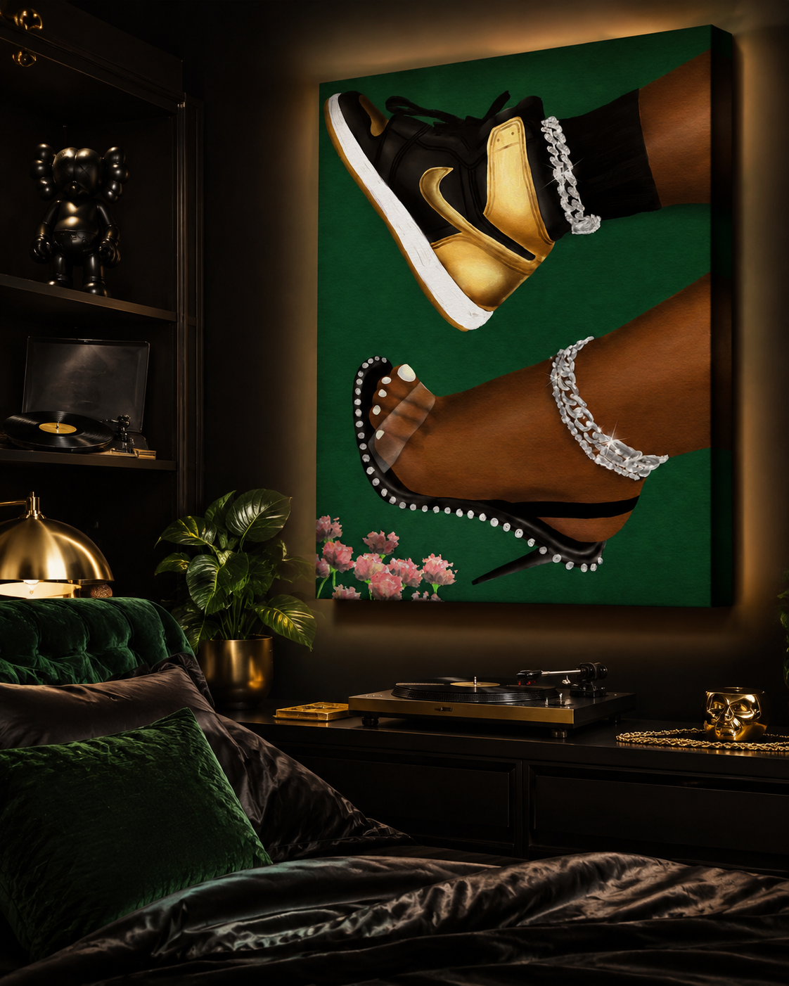 She Can Do Both "Green/Gold"