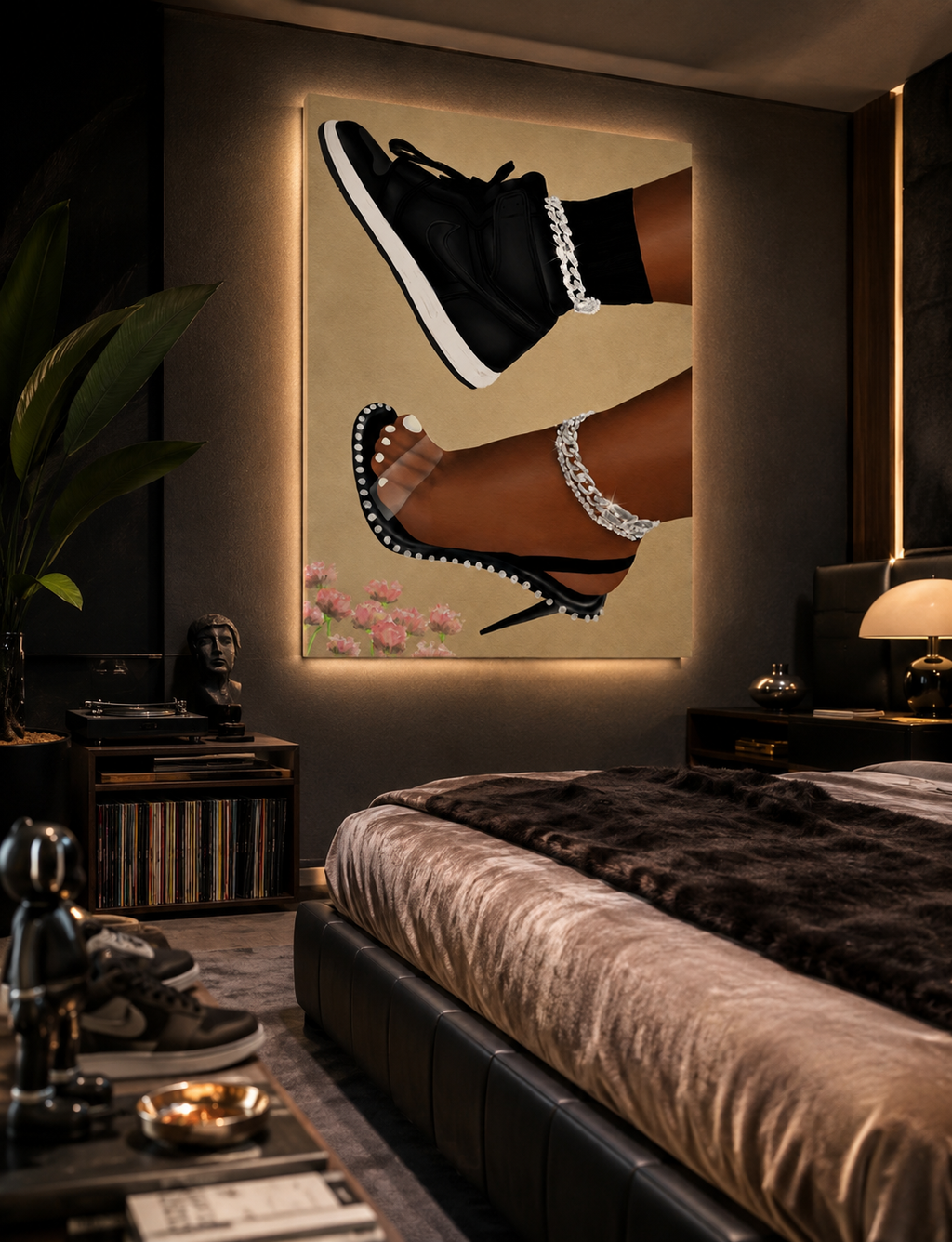 She Can Do Both "Black/Gold"