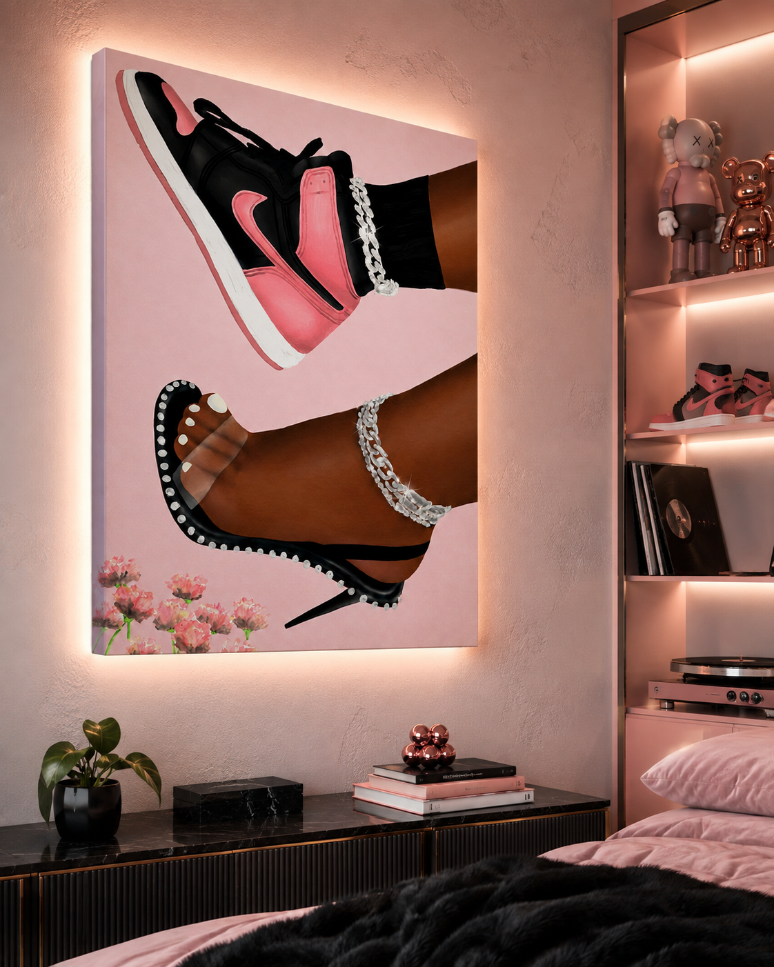 She Can Do Both "Pink"