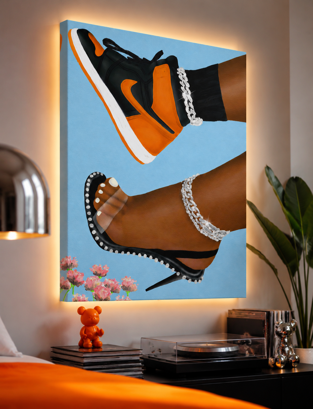 She Can Do Both "Orange/Blue"