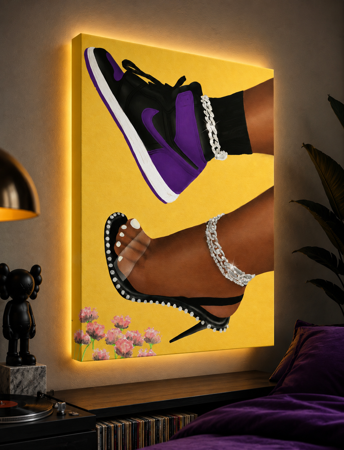She Can Do Both "Purple/Yellow"