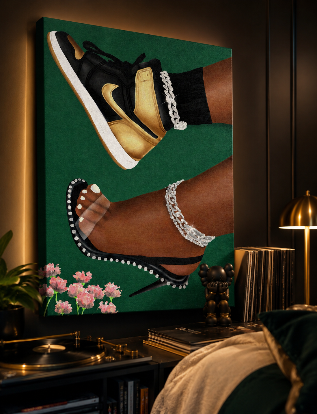 She Can Do Both "Green/Gold"