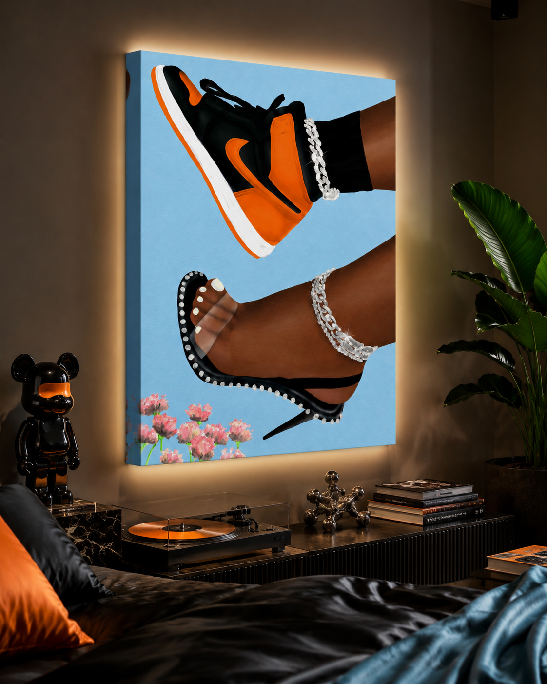 She Can Do Both "Orange/Blue"