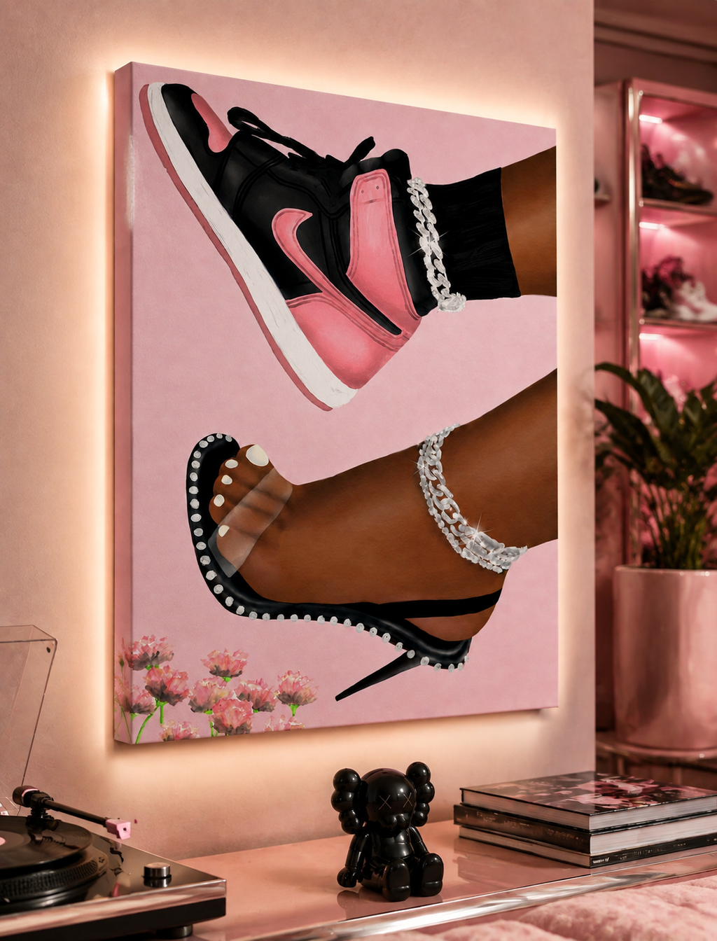 She Can Do Both "Pink"