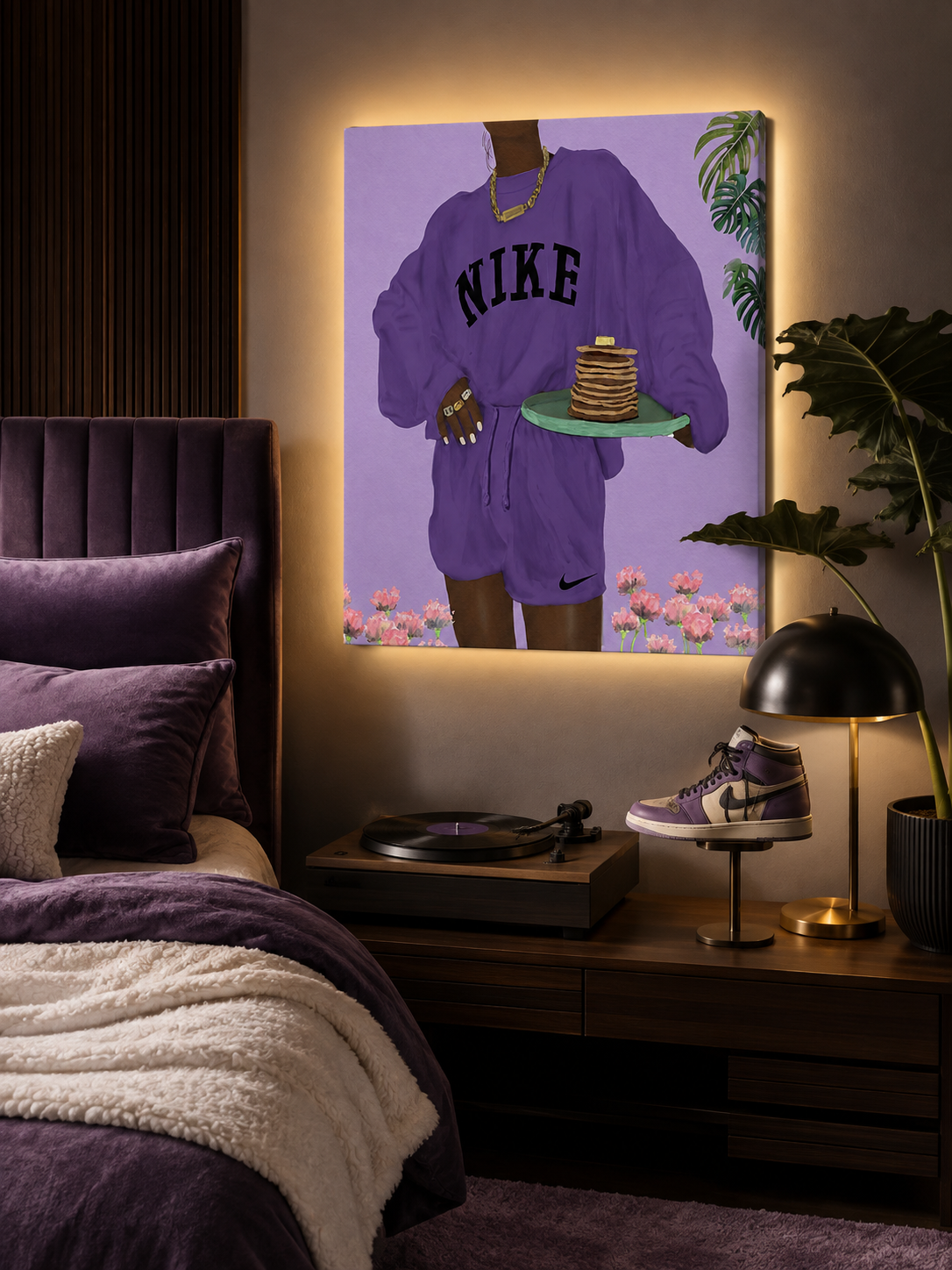 NIKE PANCAKES "Grape"