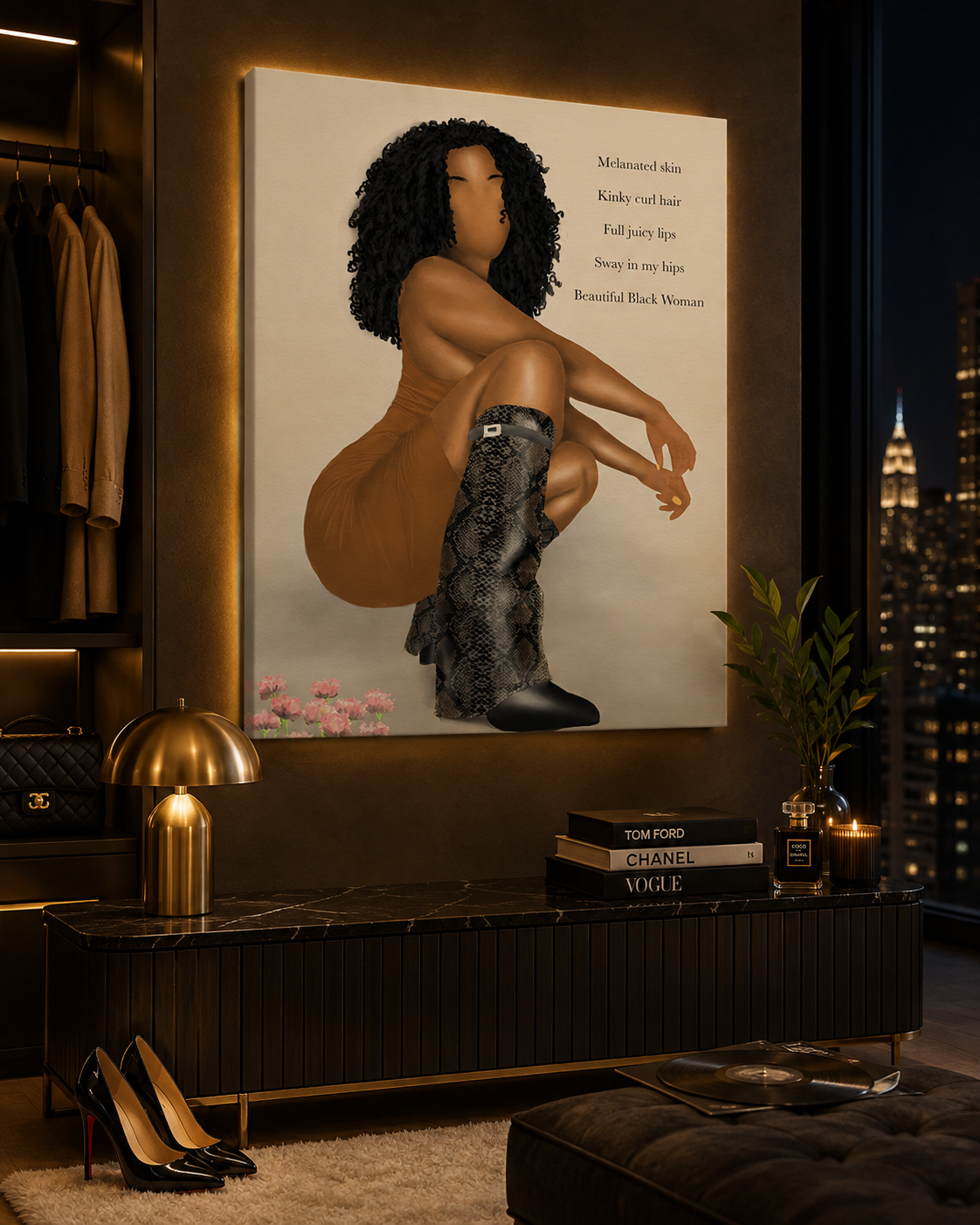 Beautiful Black Woman