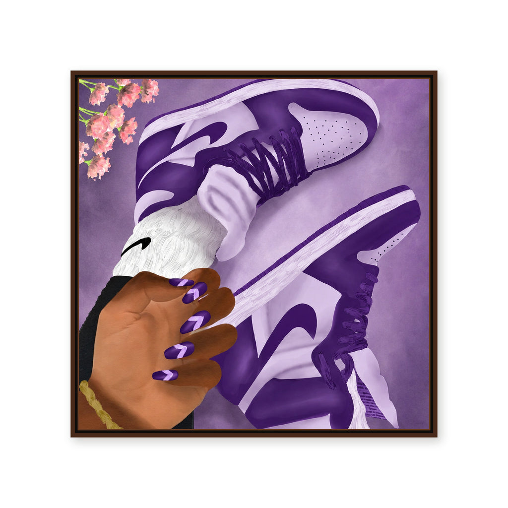 NIKE NAILS "Purple"