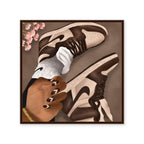 NIKE NAILS "Chocolate Brown"