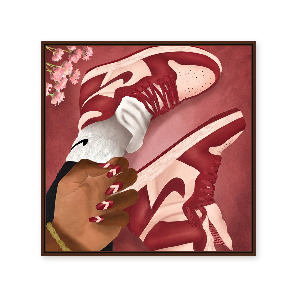 NIKE NAILS "Cherry"