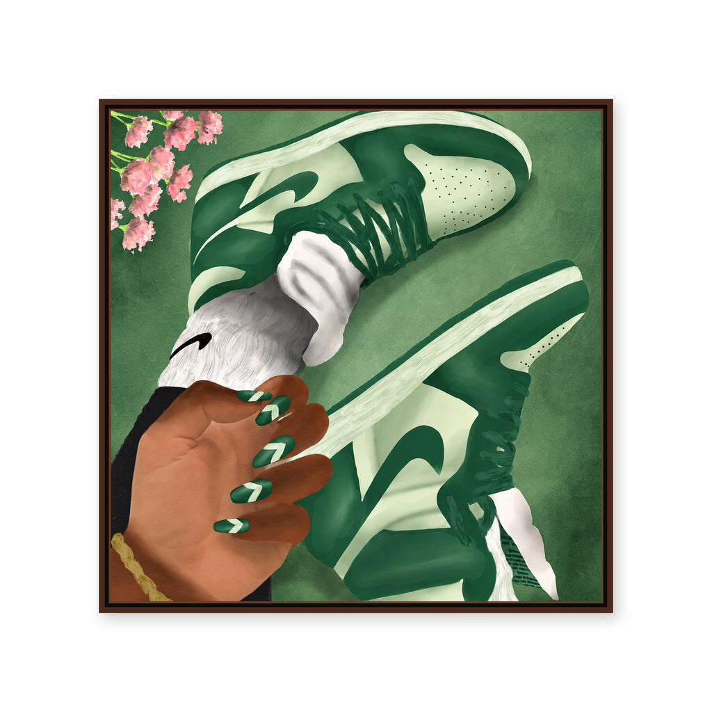 NIKE NAILS "Green"
