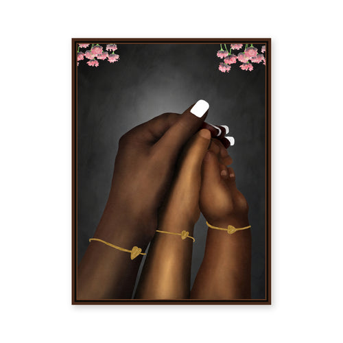 A Mother's Protection "Grey" artwork by Aaronya Paints