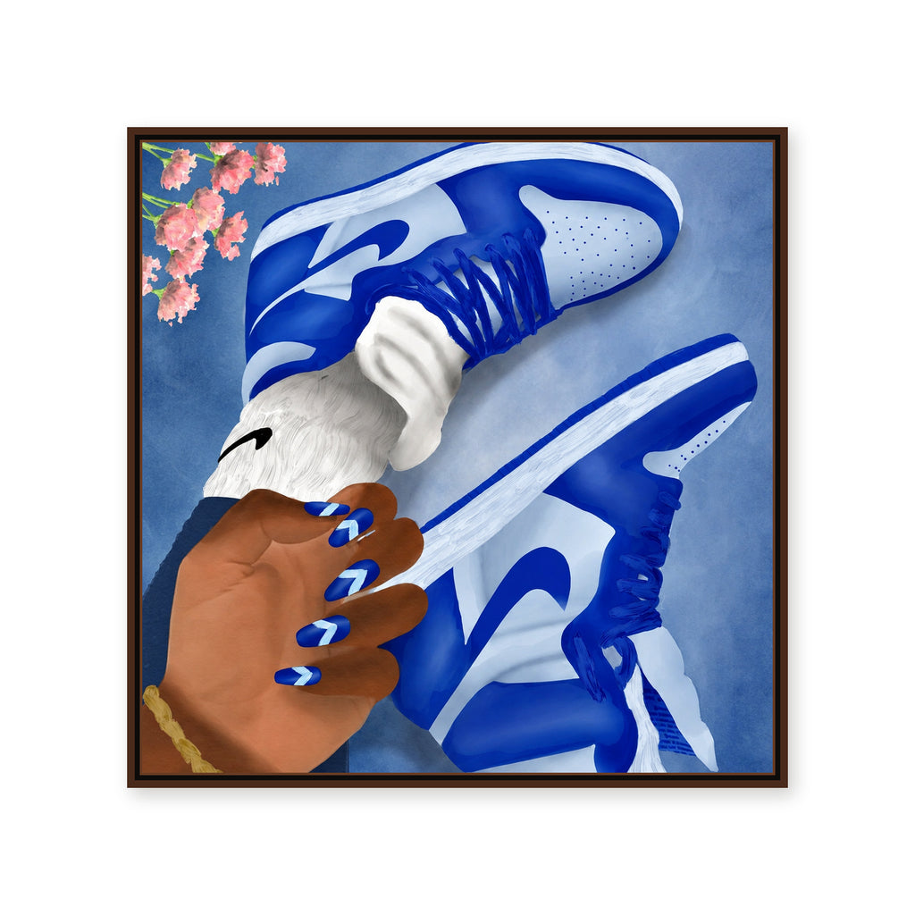 NIKE NAILS "Blue"