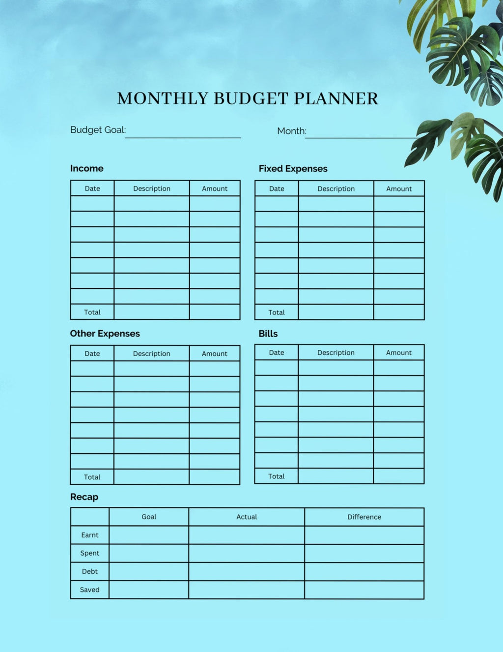 2025 Digital Planner - Aaronya Paints