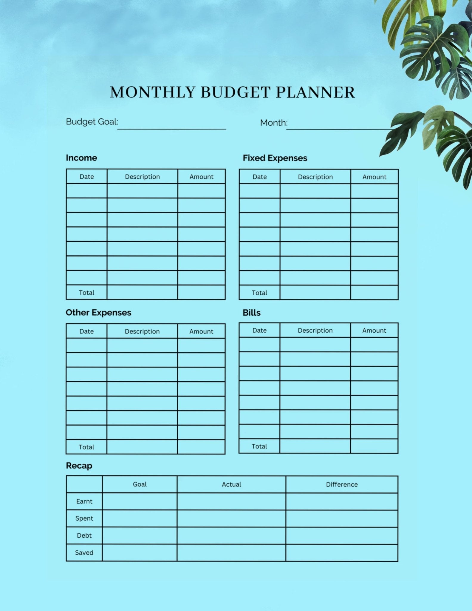 2025 Digital Planner - Aaronya Paints