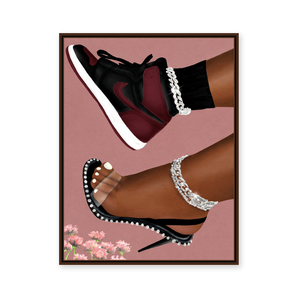 She Can Do Both "Burgundy"