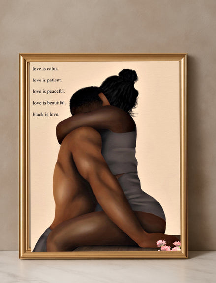 BLACK IS LOVE Poster