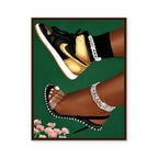 She Can Do Both "Green/Gold"