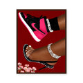 She Can Do Both "Hot Pink"