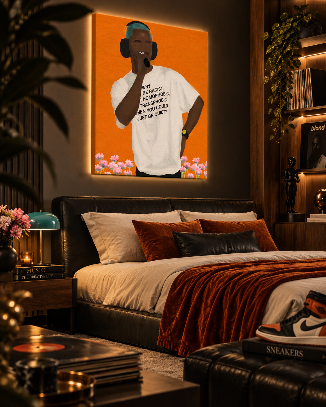 A Message From Frank artwork by Aaronya Paints