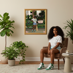 FLOWER SHOP artwork by Aaronya Paints