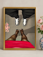 STEPPING OUT Poster