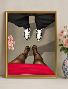 STEPPING OUT Poster